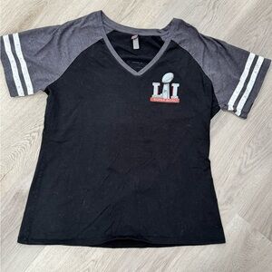 Women’s Super Bowl LI Falcons v. Patriots V-neck 2017